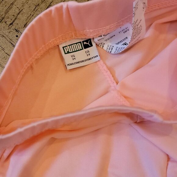 Puma 2T pink leggings New Condition 💖 - Picture 3 of 4